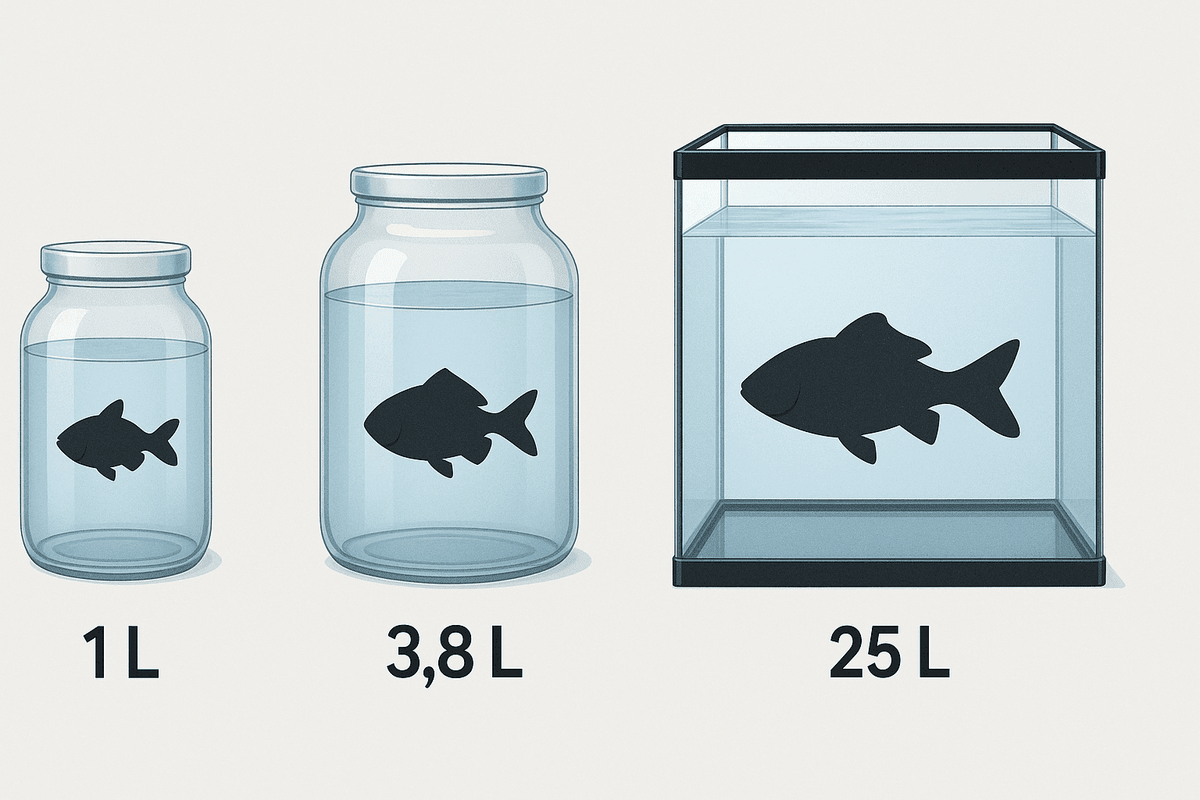 Betta Fish Tank Size Study: Is Your Betta Fish Tank Big Enough?