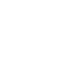 White parasite-free logo on a transparent background